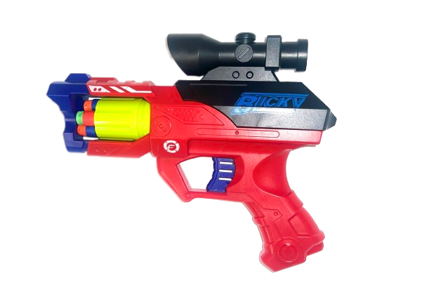 Red Foam Bullet Toy Blicky