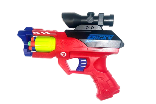 Red Foam Bullet Toy Blicky