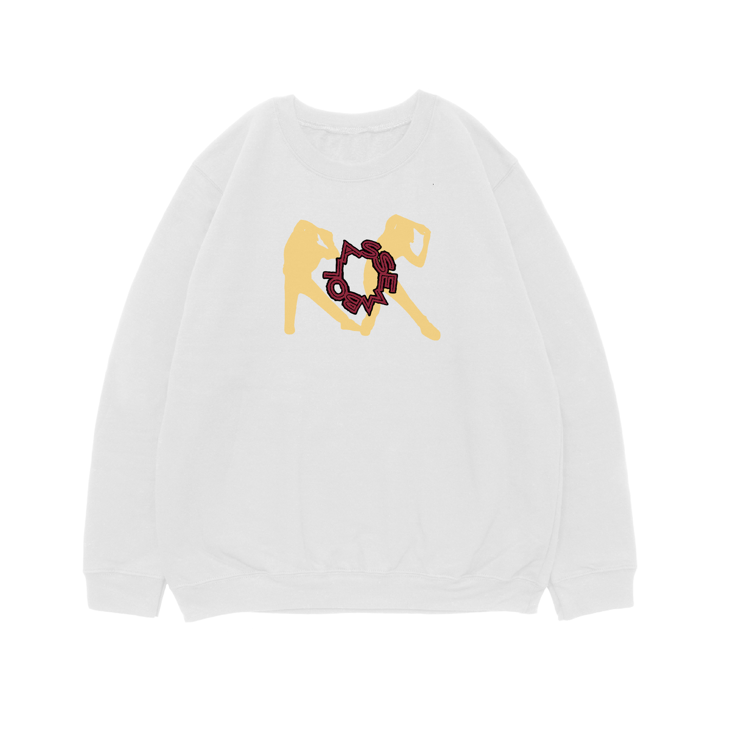 Assembol Crewneck 100% ringspun - WHITE