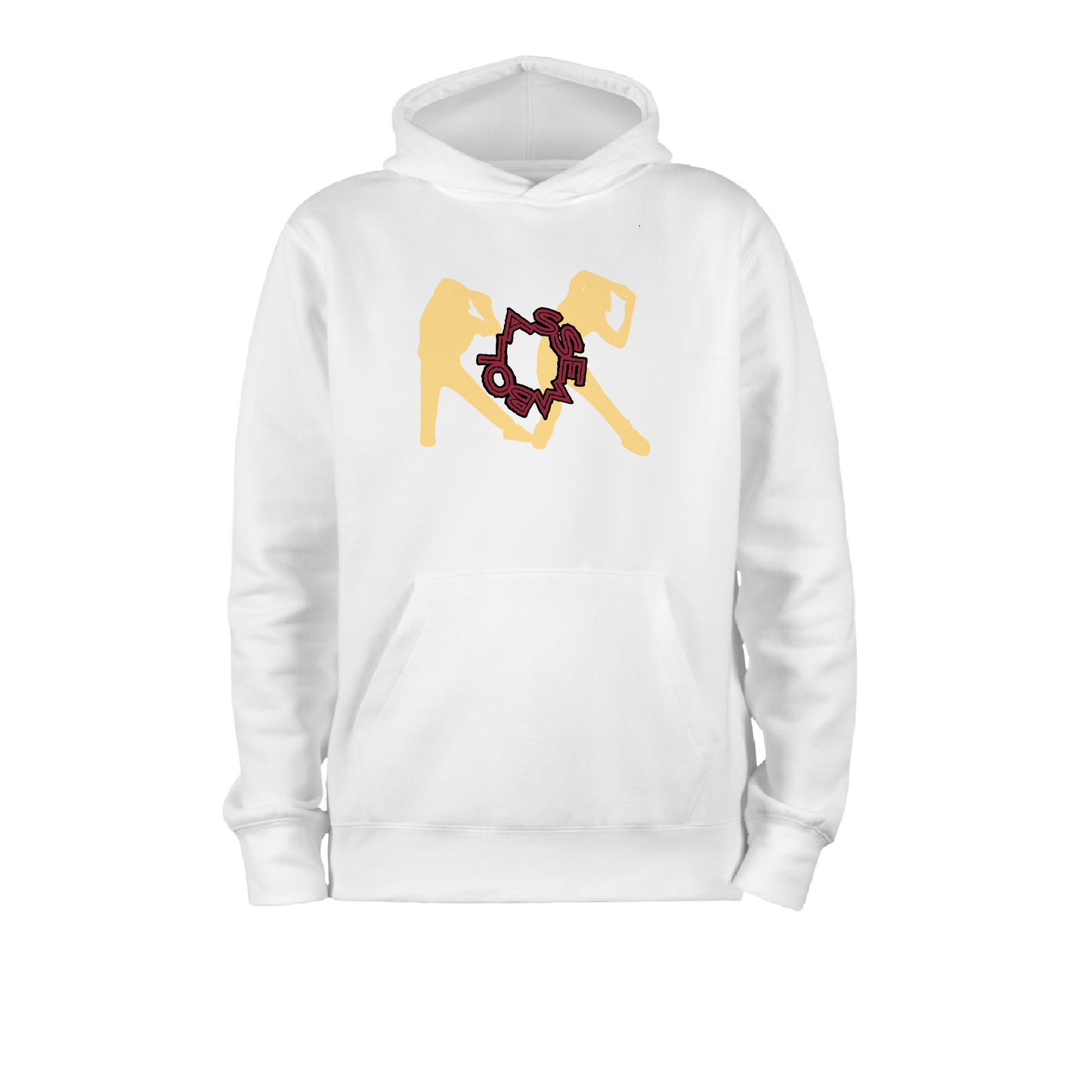 Assembol Hoodie 100% ringspun - WHITE