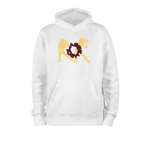 Assembol Hoodie 100% ringspun - WHITE