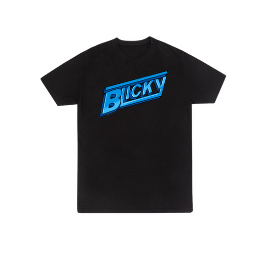 Blicky Tee 100% ringspun - BLACK