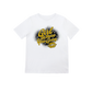 GWYG Black x Gold Tee 100% ringspun - WHITE