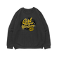 GWYG Black X Gold Crewneck 100% ringspun - BLACK