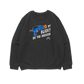 Blicky On The Dressuh Crewneck 100% ringspun - BLACK