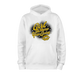 GWYG Black X Gold Hoodie 100% ringspun - WHITE