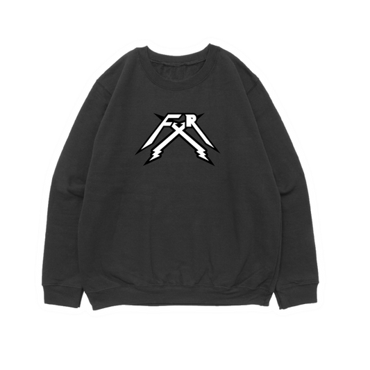 FxR Crewneck 100% ringspun - BLACK