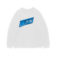 Blicky Crewneck 100% ringspun - WHITE