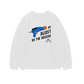 Blicky On The Dressuh Crewneck 100% ringspun - WHITE