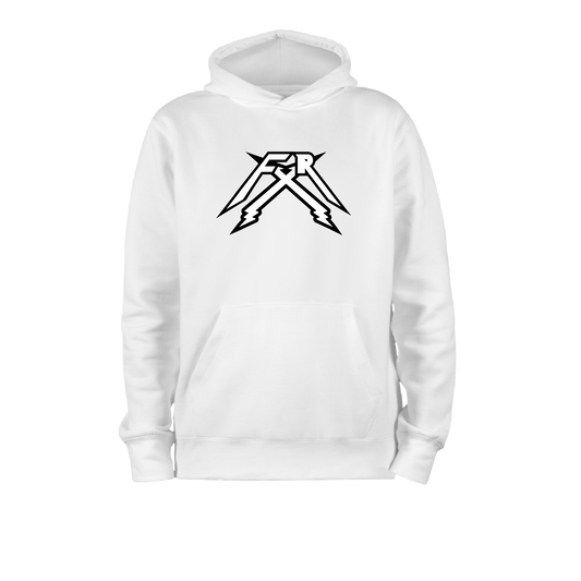 FxR Hoodie 100% ringspun - WHITE