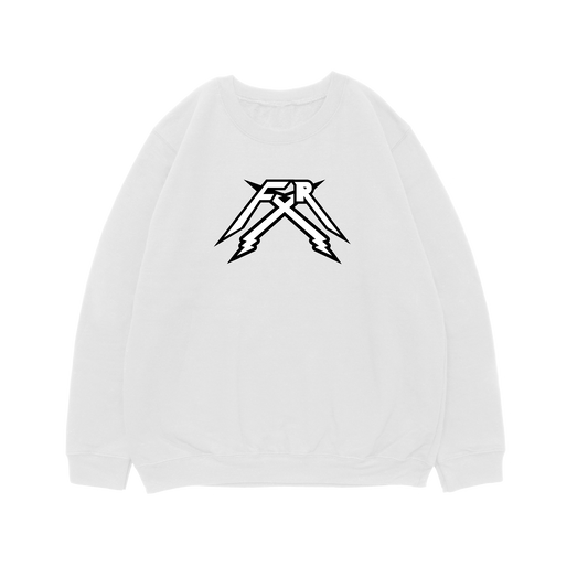 FxR Crewneck 100% ringspun - WHITE