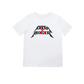 Fresh X Reckless Logo Tee 100% ringspun - WHITE