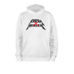 Fresh X Reckless Logo  Hoodie 100% ringspun - WHITE