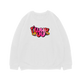 I LUHH UU Crewneck 100% ringspun - WHITE