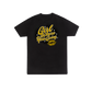 GWYG Black x Gold Tee 100% ringspun - BLACK